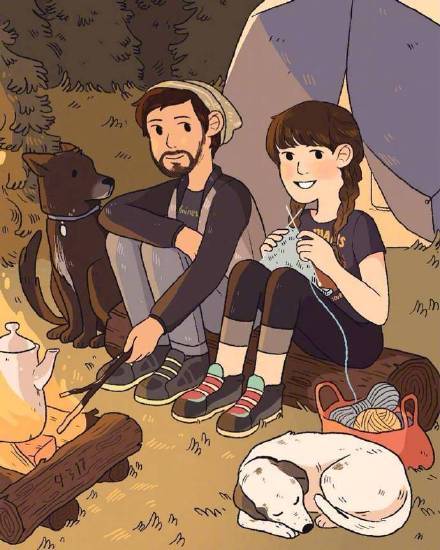 点击大图看下一张：爱不是去改变对方   而是努力一起成长