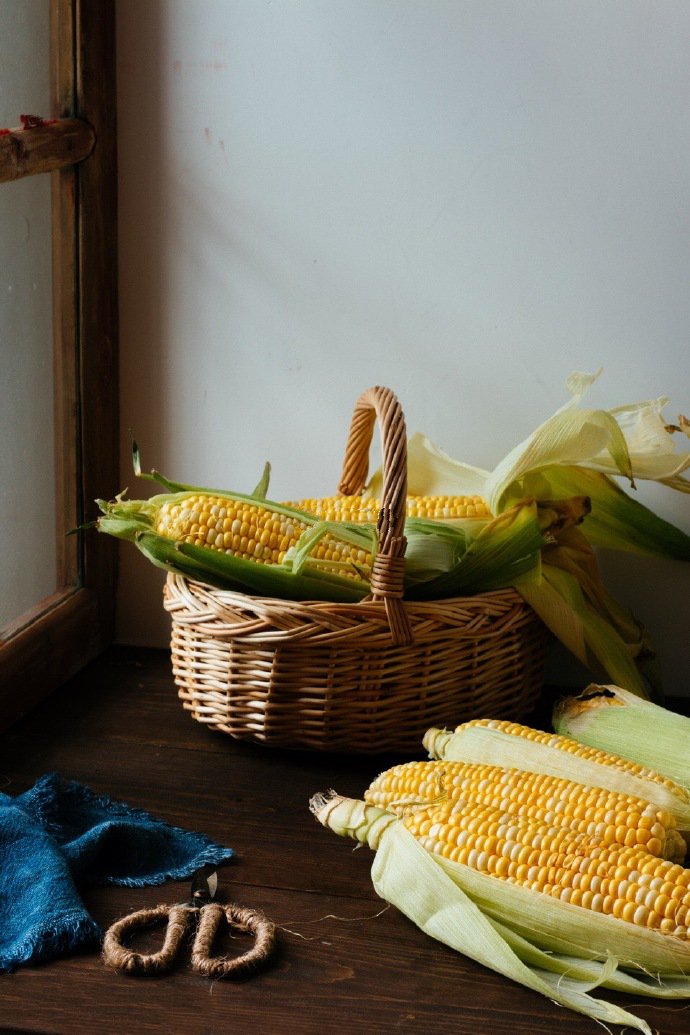 点击大图看下一张：一组健康营养的玉米图片欣赏