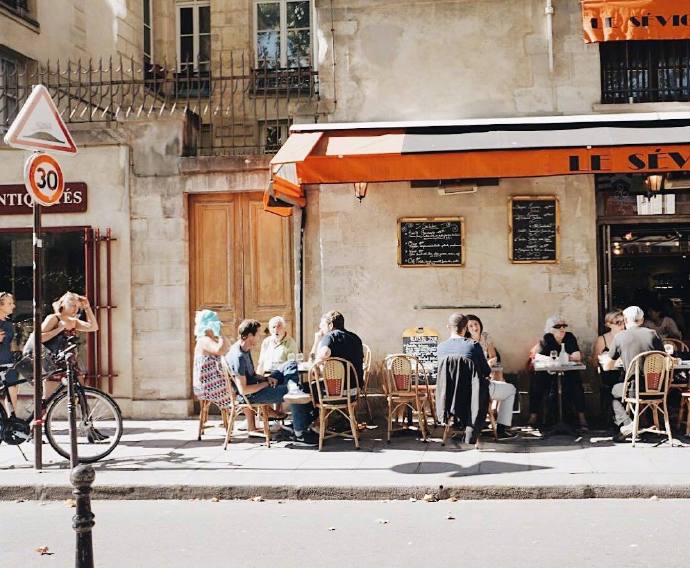 点击大图看下一张：一组唯美意境的巴黎街头拍摄图片