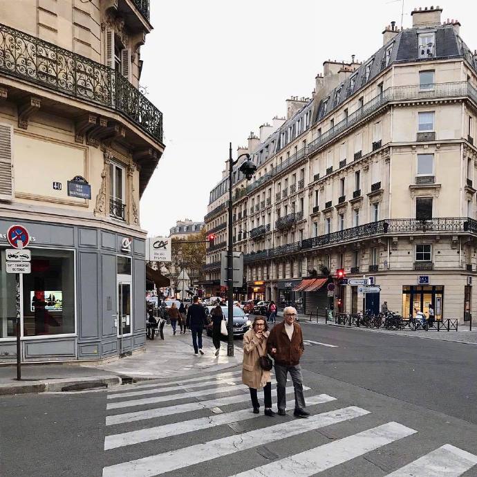 点击大图看下一张：一组唯美意境的巴黎街头拍摄图片