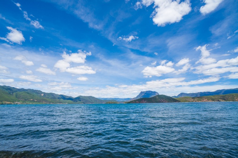 点击大图看下一张：泸沽湖之布瓦岛风景图片