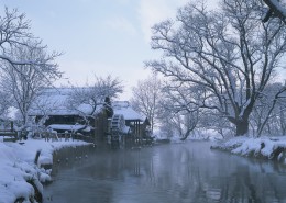冬季的村庄图片_9张