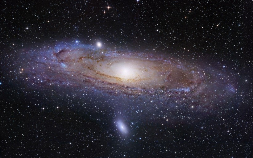 点击大图看下一张：浩渺的星系图片