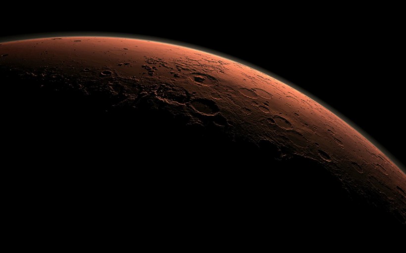 点击大图看下一张：火星壮美风景图片