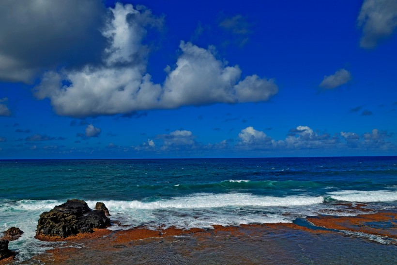 点击大图看下一张：印度洋海岸风景图片
