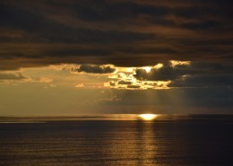 印度洋落日风景图片_15张
