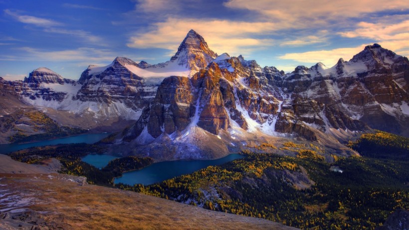 点击大图看下一张：加拿大优美自然风光图片