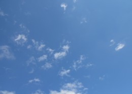 蓝天中的白云图片_14张