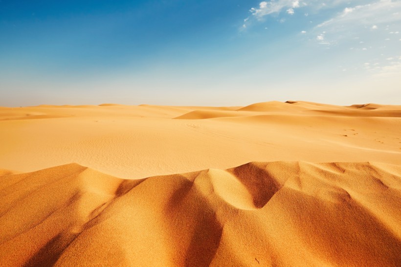 点击大图看下一张：美丽的沙漠图片