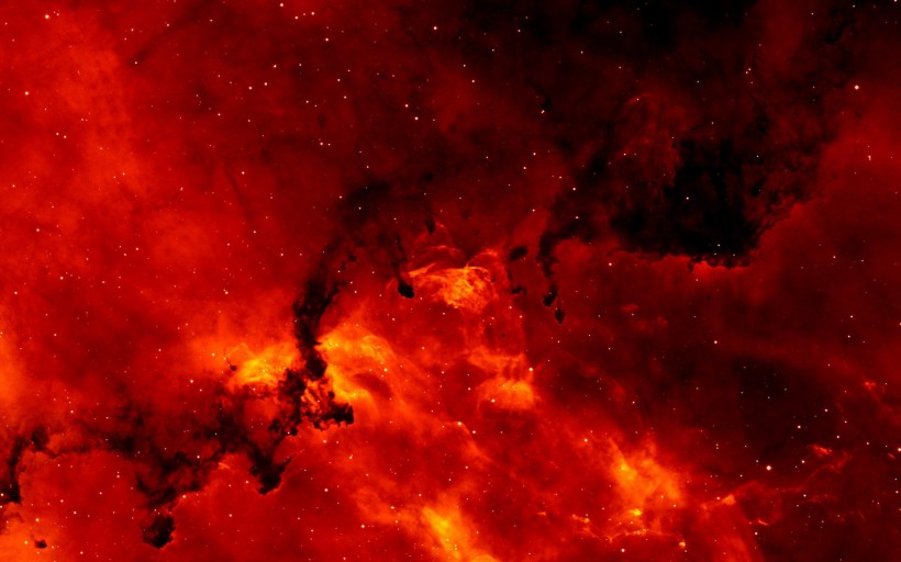 点击大图看下一张：梦幻的宇宙星空图片