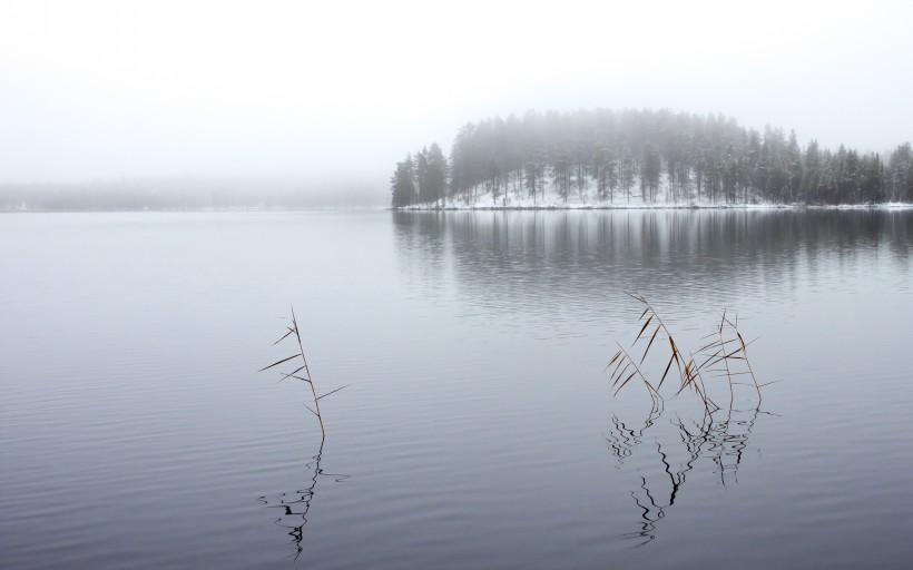 点击大图看下一张：宁静的湖泊图片