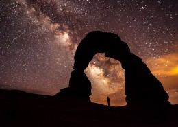 美国犹他州夜空的繁星点点图片_14张