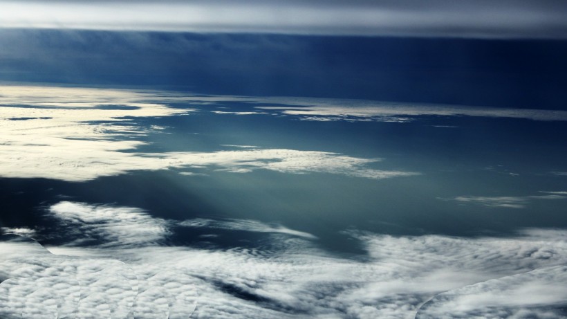 点击大图看下一张：天空云层云海风景图片