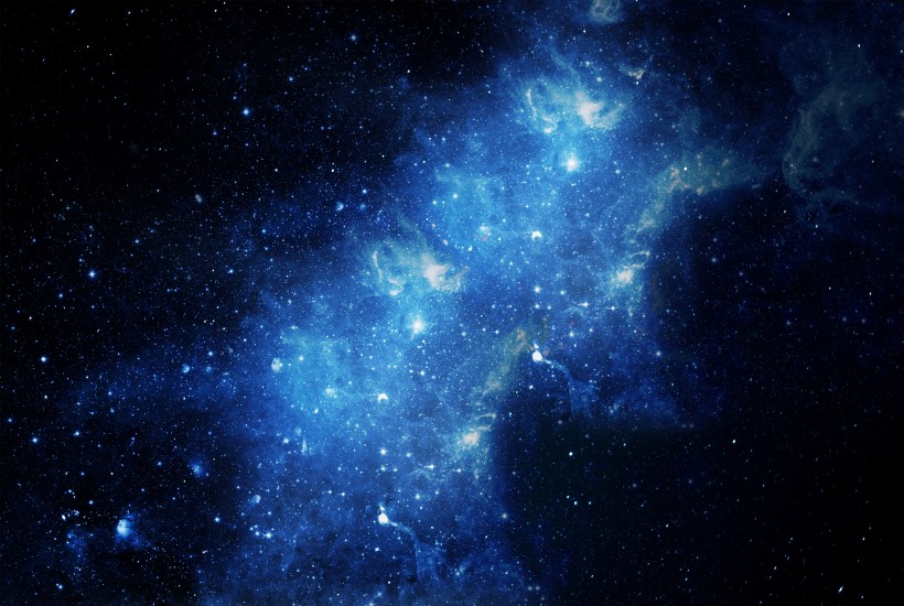 点击大图看下一张：美妙灿烂的星空图片