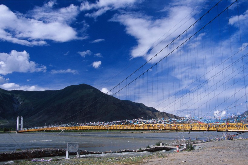 点击大图看下一张：雅鲁藏布江风景图片