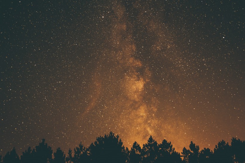 点击大图看下一张：美丽的夜空图片