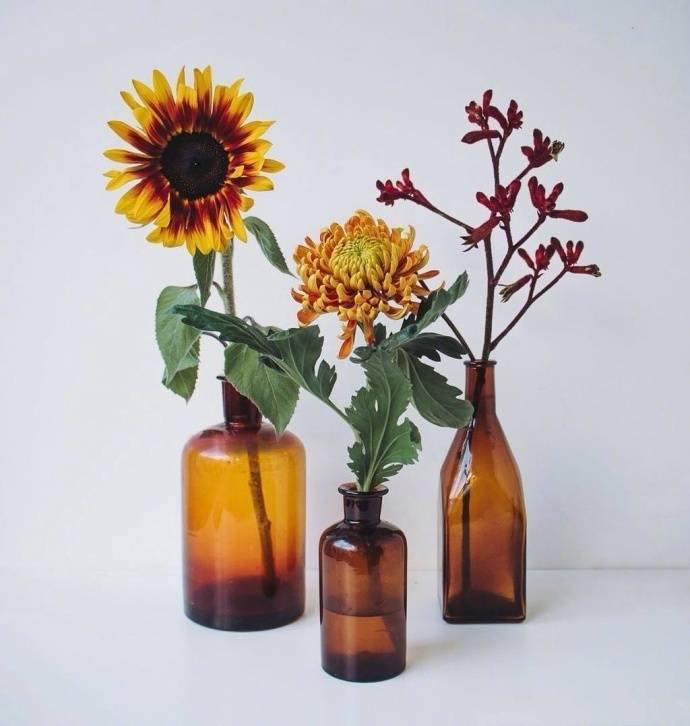 点击大图看下一张：简约花瓶，搭配出美美的画面感
