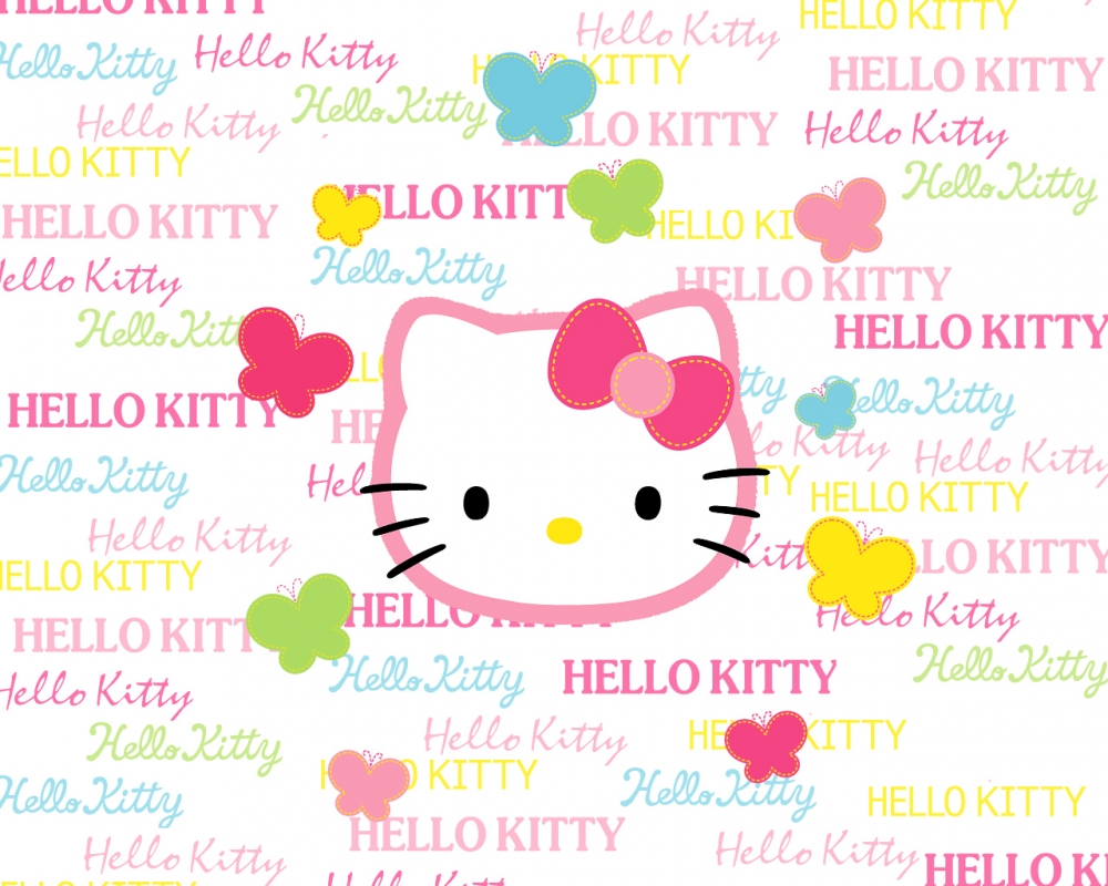 点击大图看下一张：一组开朗活泼，温柔热心的HelloKitty壁纸