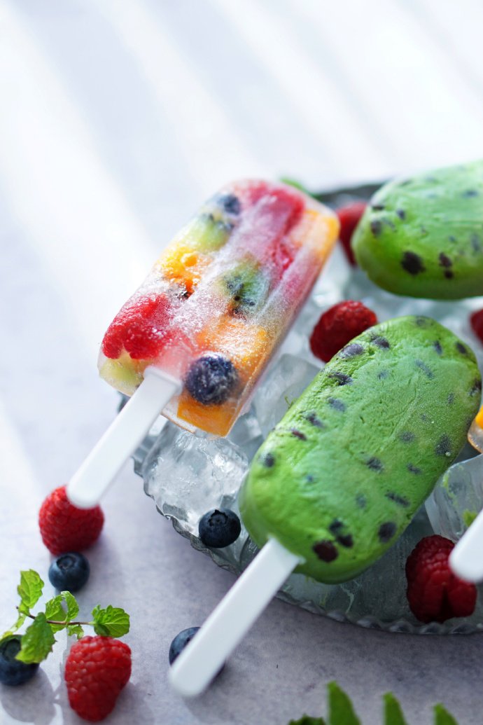 点击大图看下一张：Mojito和抹茶紅豆的冰淇淋图片