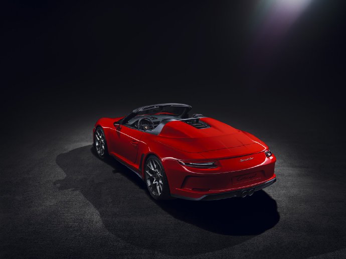 点击大图看下一张：红色保时捷Porsche 911 Speedster ​​​​图片