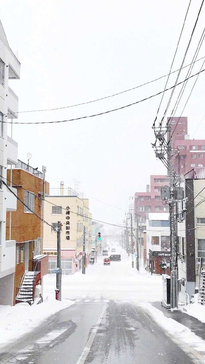 点击大图看下一张：下雪后的纯白世界的拍摄图片欣赏
