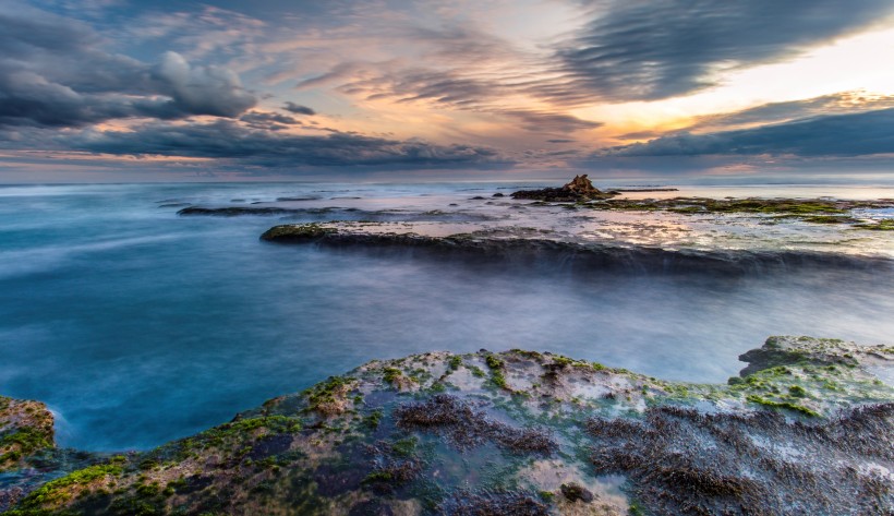 点击大图看下一张：澳大利亚摩林顿半岛海滩风景图片