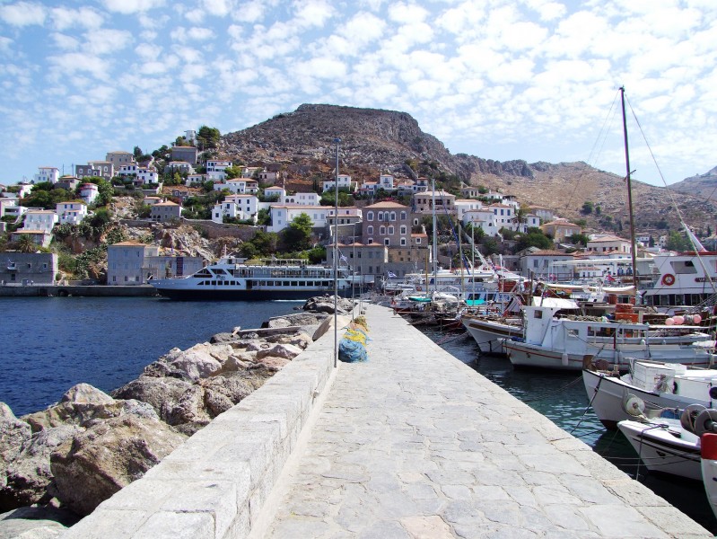 点击大图看下一张：希腊爱琴海风景图片
