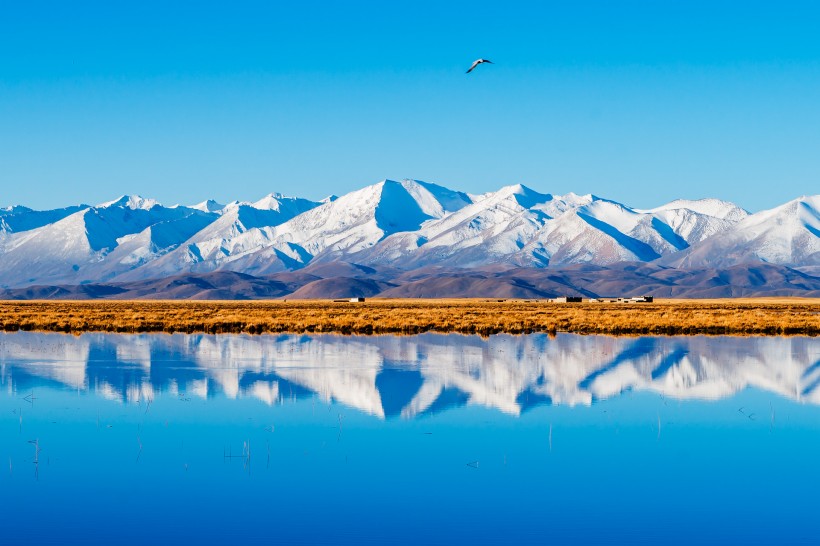点击大图看下一张：西藏阿里风景图片  