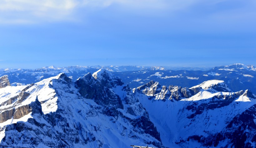 点击大图看下一张：阿尔卑斯山风景图片
