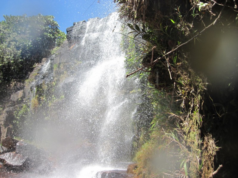 点击大图看下一张：委内瑞拉天使瀑布风景图片