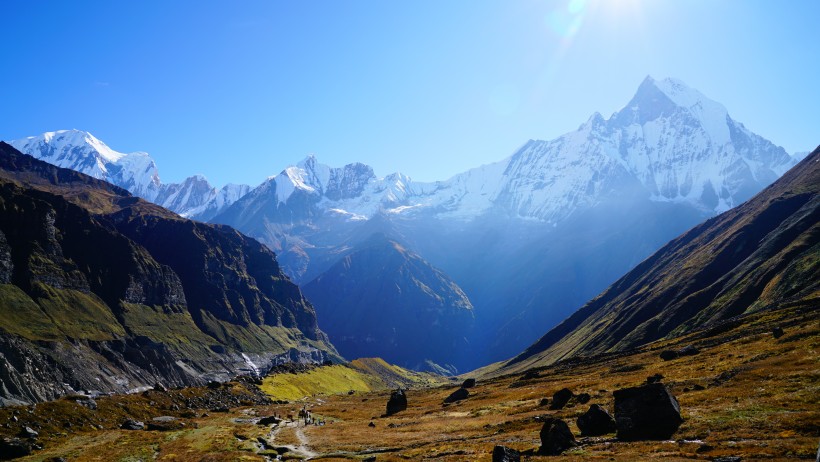 点击大图看下一张：尼泊尔安娜普尔纳风景图片
