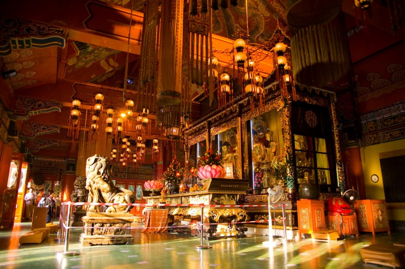 点击大图看下一张：香港宝莲禅寺图片