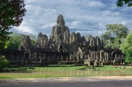 柬埔寨巴戎寺风景图片_16张