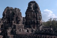 柬埔寨巴戎寺风景图片_14张