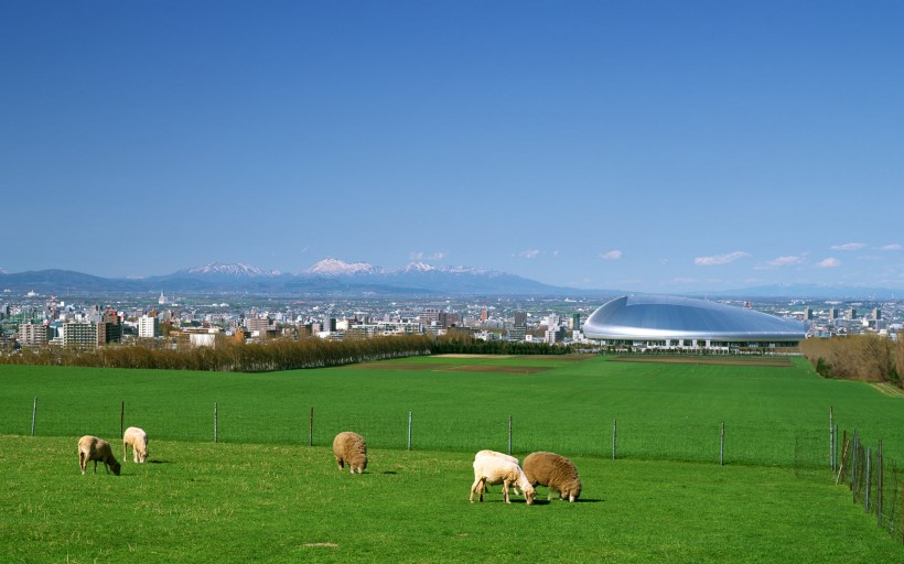 点击大图看下一张：日本北海道风景图片