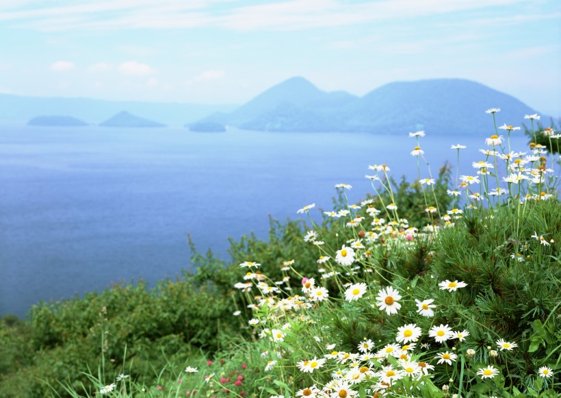 点击大图看下一张：北海道春季美景图片