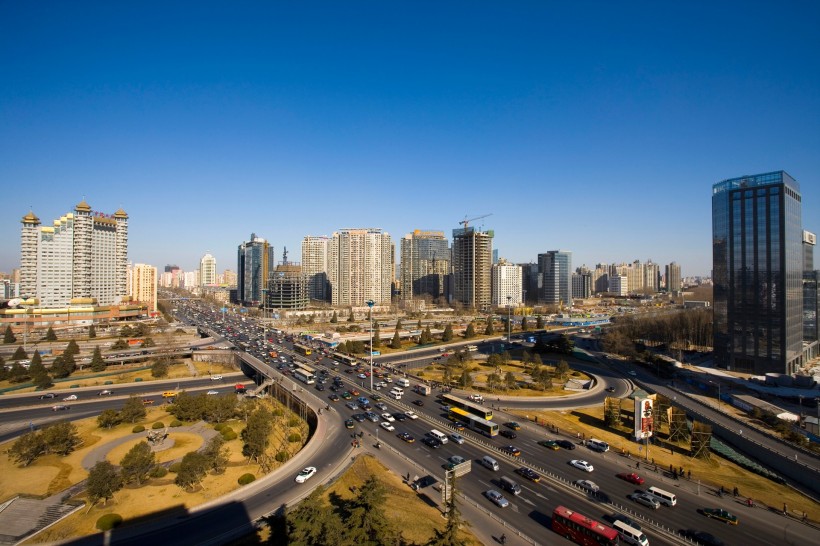 点击大图看下一张：北京东三环图片