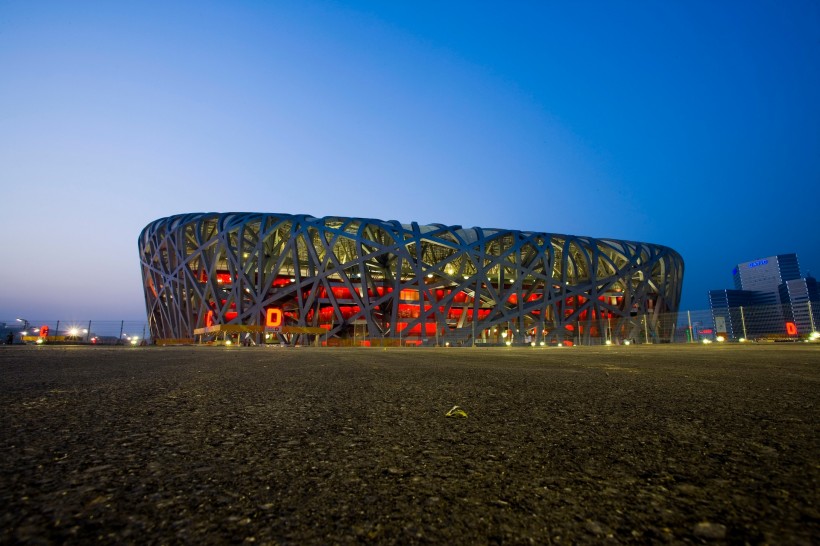 点击大图看下一张：北京国家体育场图片