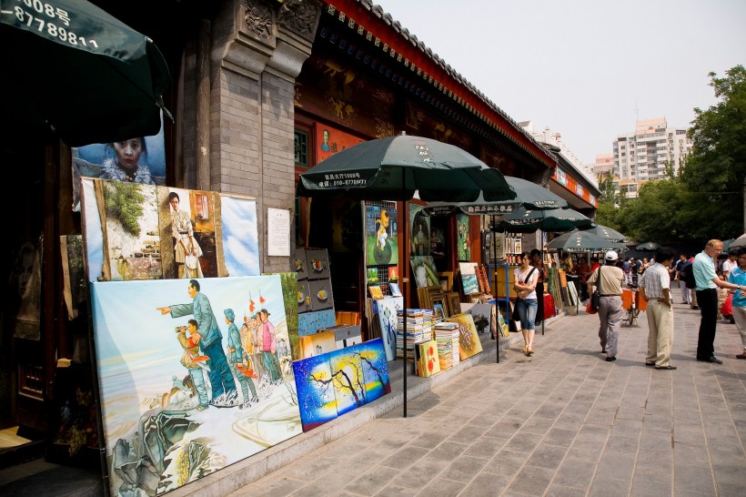 点击大图看下一张：北京潘家园市场图片