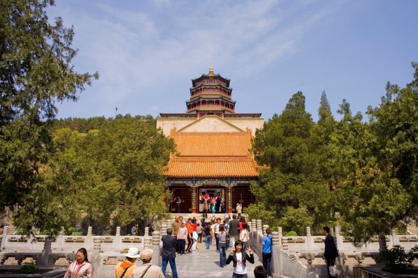 点击大图看下一张：北京颐和园风景图片