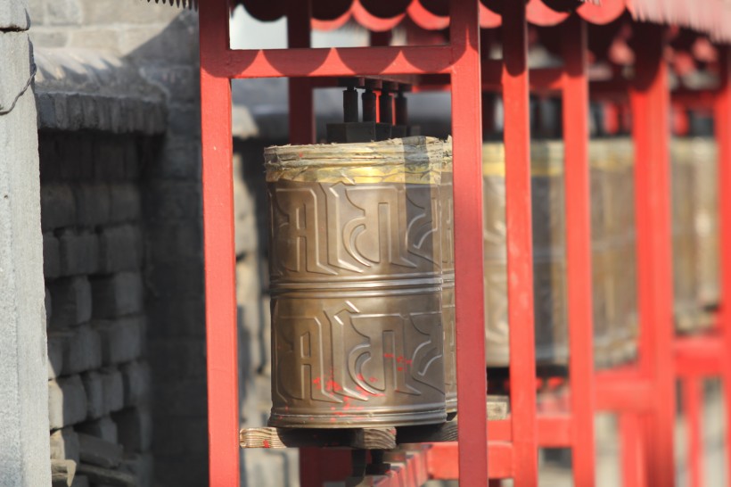 点击大图看下一张：辽宁沈阳北塔法轮寺风景图片