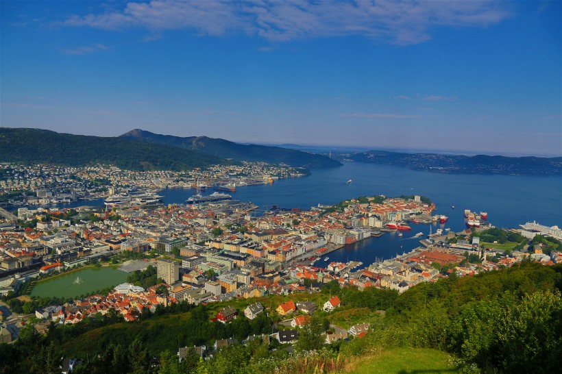 点击大图看下一张：挪威卑尔根风景图片