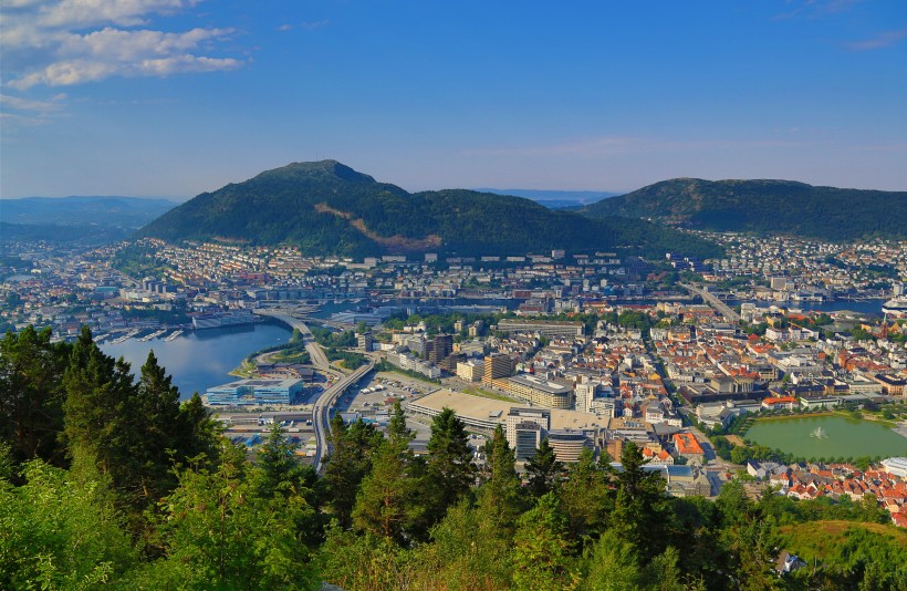 点击大图看下一张：挪威卑尔根风景图片