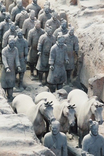 点击大图看下一张：兵马俑图片