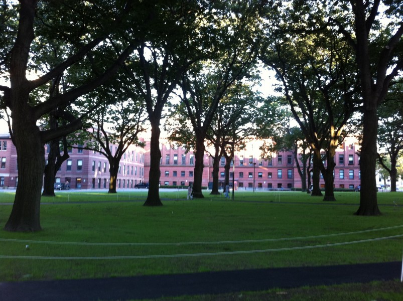 点击大图看下一张：美国波士顿大学风景图片