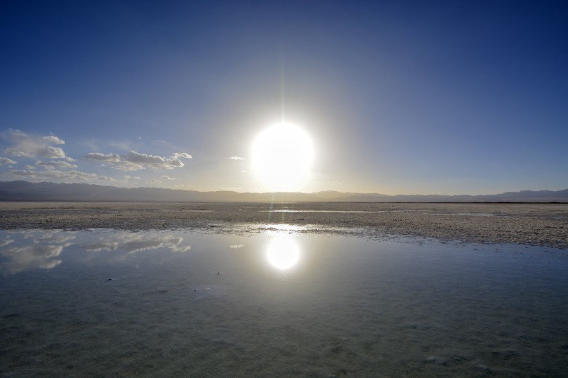 点击大图看下一张：青海茶卡盐湖图片