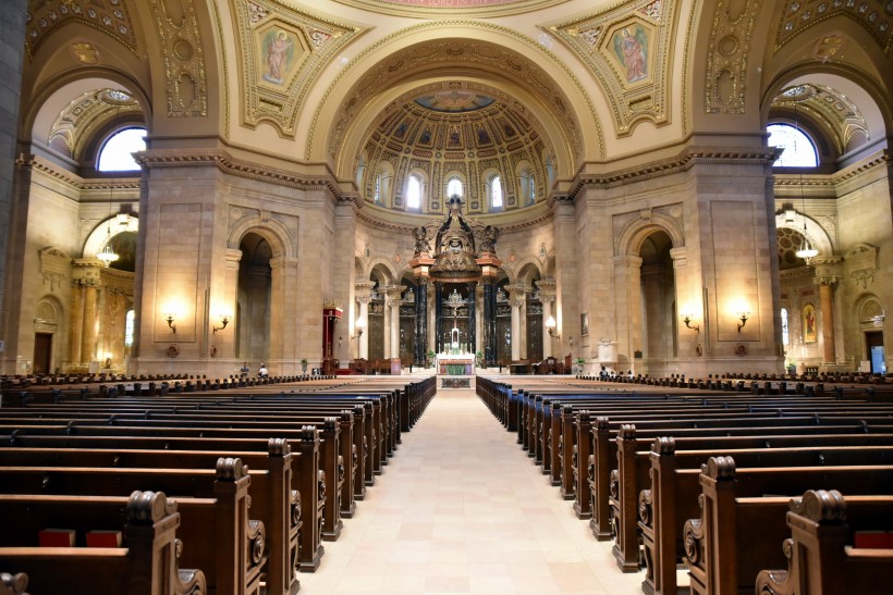 点击大图看下一张：美国圣保罗圣保禄主教座堂图片