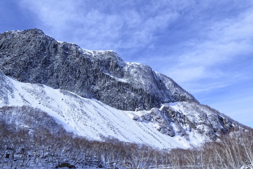点击大图看下一张：吉林长白山冬天景色图片