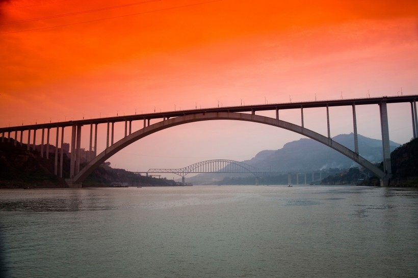 点击大图看下一张：重庆长江三峡图片