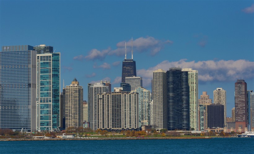 点击大图看下一张：美国芝加哥风景图片